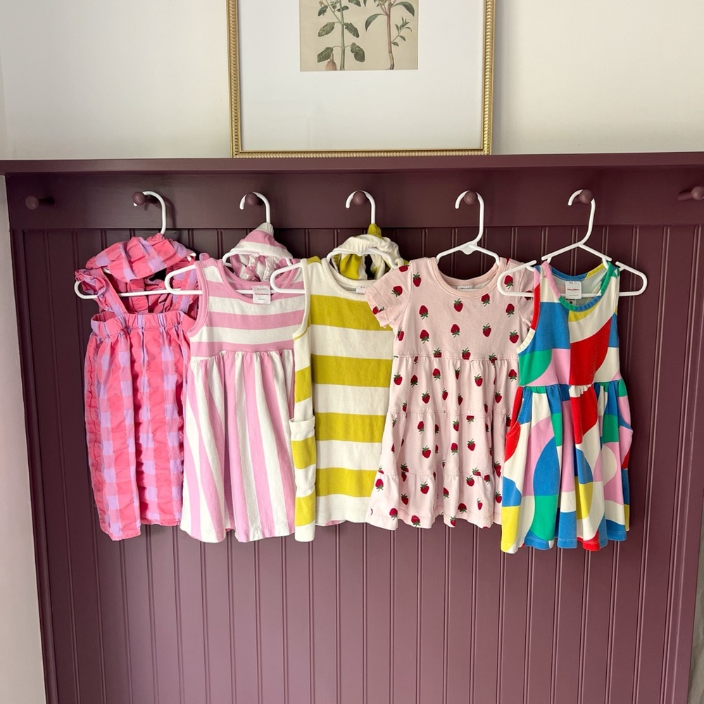 Colorful Hanna Andersson Kids Dress Bundle